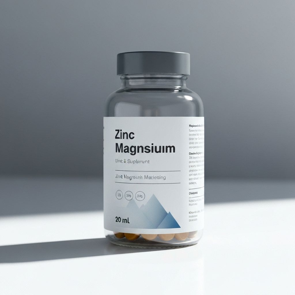 Men's zinc and magnesium